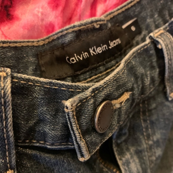 Calvin Klein Jeans Mini-skirt sz6 - Picture 2 of 7